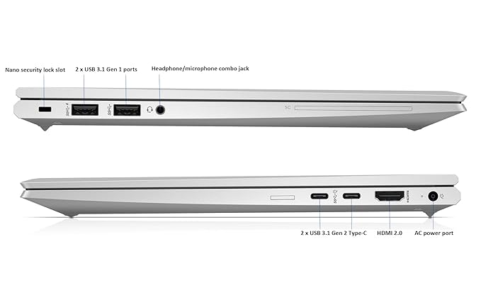 HP New EliteBook 845 G7 14" FHD IPS (16GB RAM, 1TB PCIe SSD, AMD 6-Core Ryzen 5 Pro 4650U (Beat i7-1165G)) Business Laptop Bundle with Bag+WiFi+Webcam, Windows 10 Pro/Win 11 Pro