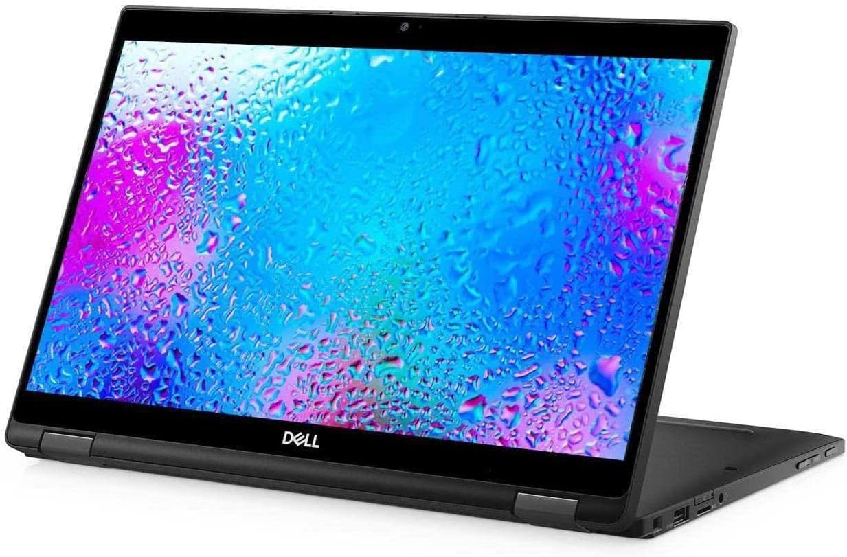 Dell Latitude 7390 2-in-1 Laptop, 13.3inch FHD (1920 x 1080) Touchscreen, Intel Core 8th Gen i7-8650U, 16GB LPDDR3, 256GB Solid State Drive, Windows 10 Pro (Renewed)