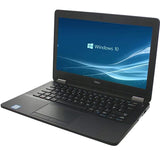 Dell Latitude E7270 i5 6th Gen-8GB-256 GB SSD-12.5" FHD Led-Win10 Refurbished Laptop